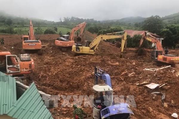 Đã tìm thấy 22 thi thể cán bộ, chiến sĩ Đoàn Kinh tế Quốc phòng 337