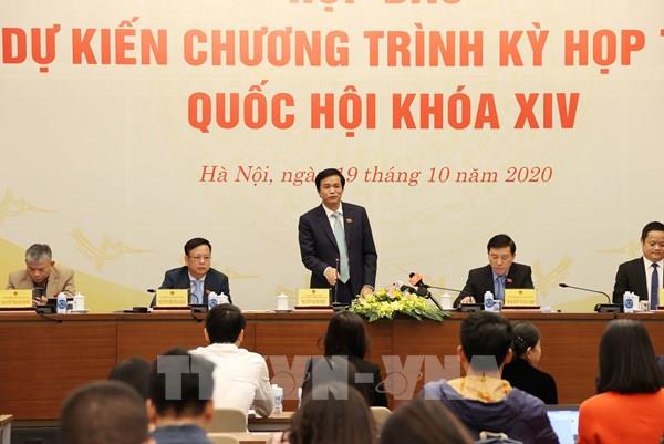Kỳ họp thứ 10, Quốc hội khóa XIV diễn ra trong 19 ngày