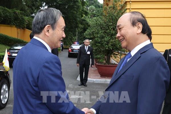 Truyền thông Nhật Bản phản ánh đậm nét chuyến thăm Việt Nam của Thủ tướng Suga Yoshihide