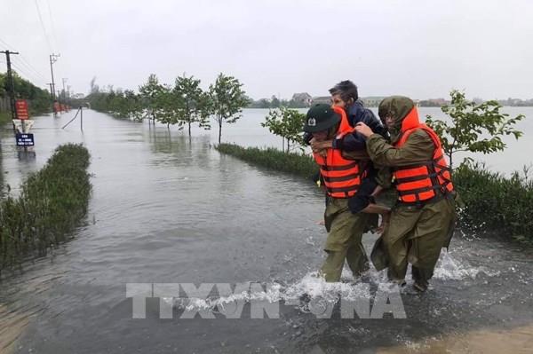 Quảng Nam sơ tán dân ở nơi có nguy cơ ngập úng, sạt lở đất trước 11h ngày 4/11