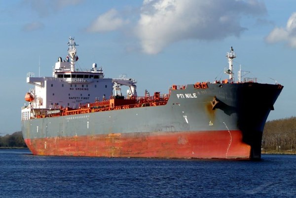 Tàu chở dầu Hong Kong (Trung Quốc) bị tấn công ngoài khơi bờ biển Togo