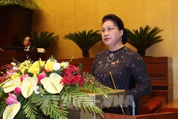 Bài phát biểu của Chủ tịch Quốc hội khai mạc Kỳ họp thứ 10, Quốc hội Khóa XIV