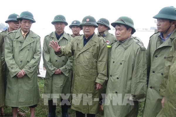 Thành lập Ban Chỉ đạo tiền phương để chỉ đạo ứng phó bão số 9
