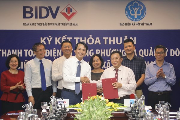 Kết nối quản lý dòng tiền giữa hệ thống Bảo hiểm Xã hội Việt Nam và BIDV