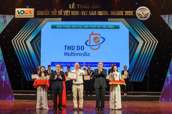 Hai giải pháp của Thudo Multimedia được giải Chuyển đổi số Việt Nam năm 2020