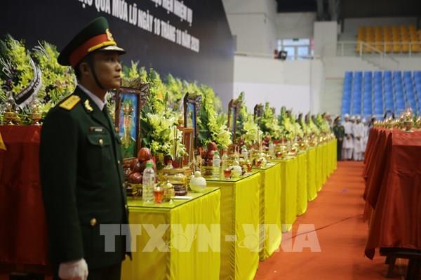 Lễ viếng và truy điệu 22 cán bộ, chiến sĩ Đoàn Kinh tế - Quốc phòng 337