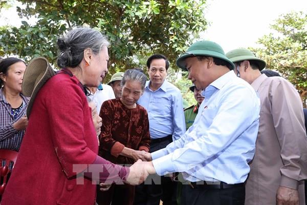 Thủ tướng: Tạo điều kiện cho hoạt động tài trợ nhân dân vùng lũ