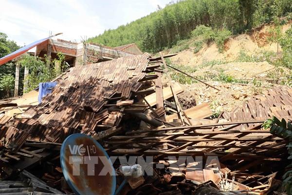 Sạt lở tại Quảng Bình