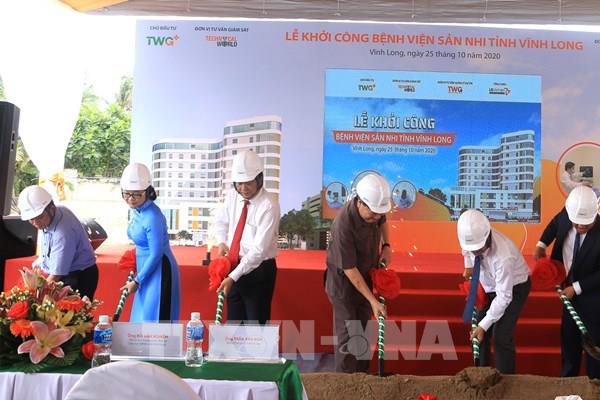 Khởi công xây dựng Bệnh viện chuyên khoa sản, nhi đầu tiên tại Vĩnh Long