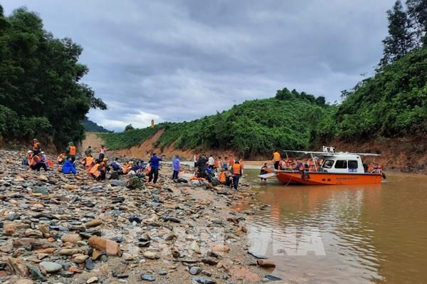 Tạm dừng tìm kiếm các nạn nhân bị mất tích tại Thuỷ điện Rào Trăng 3