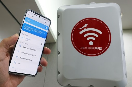 Hàn Quốc: Thủ đô Seoul triển khai dịch vụ wifi công cộng miễn phí tốc độ cao