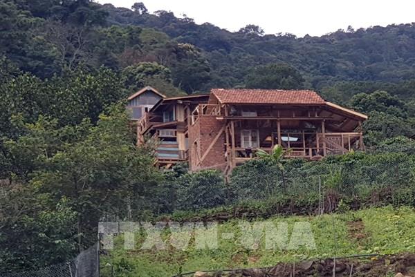 Chỉ đạo xử lý dứt điểm “làng biệt thự” ngang nhiên xây dựng trên đất rừng có chủ