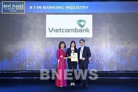 Vietcombank tiếp tục là ngân hàng có môi trường làm việc tốt nhất Việt Nam