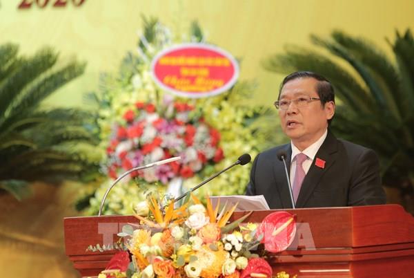 Đồng chí Lại Xuân Môn tái đắc cử Bí thư Tỉnh ủy Cao Bằng khóa XVIII 