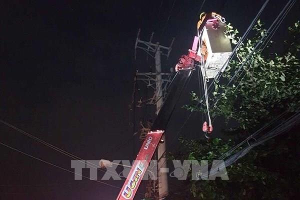 Bình Định cấp điện lại ngay cho 300.000 khách hàng bị ảnh hưởng do bão số 9