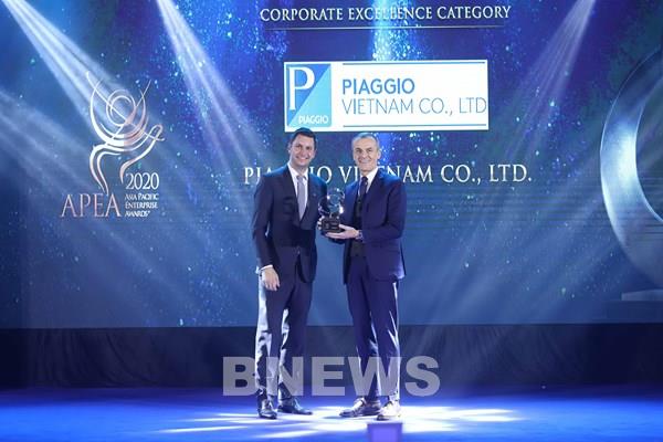 Piaggio Việt Nam được vinh danh tại hai giải thưởng châu Á 2020