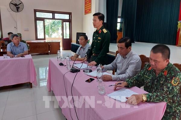 Thành lập Sở Chỉ huy tiền phương vụ sạt lở tại Nam Trà My
