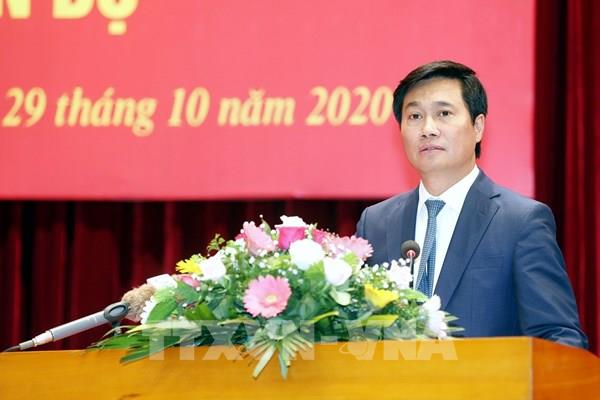 Thứ trưởng Bộ Xây dựng Nguyễn Tường Văn giữ chức Phó Bí thư Tỉnh ủy Quảng Ninh