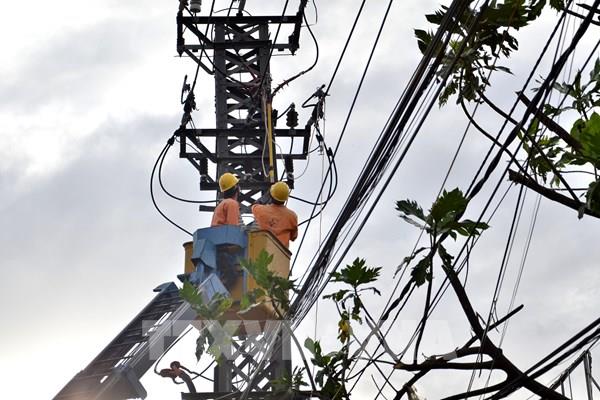 Bình Định khắc phục xong sự cố lưới điện sau bão số 9