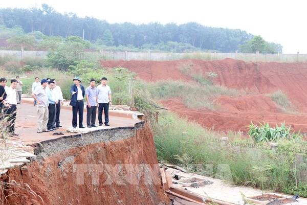 Bí thư Tỉnh ủy Đắk Nông: Sớm xác định nguyên nhân sạt lở tại Khu công nghiệp Nhân Cơ