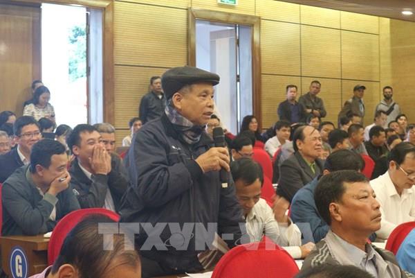 Hà Nội: Lần thứ 2 đối thoại gỡ vướng giải phóng mặt bằng bãi rác Nam Sơn