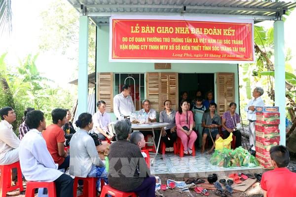 Thông tấn xã Việt Nam chung tay hỗ trợ nạn nhân chất độc da cam/dioxin tại Sóc Trăng