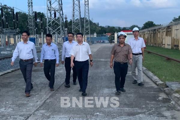 EVNNPT kiểm tra công tác khắc phục hậu quả của bão số 9 tại PTC2