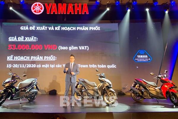 Yamaha Việt Nam ra mắt NVX 155 VVA hoàn toàn mới trang bị ứng dụng Y-Connect