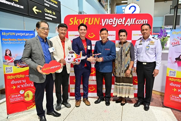 Vietjet Thái Lan tiếp tục mở đường bay mới kết nối các thành phố lớn tại Thái Lan