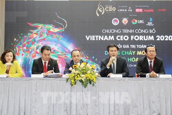 CEO Forum 2020 tập trung bàn về "Chuỗi cung ứng toàn cầu mới"