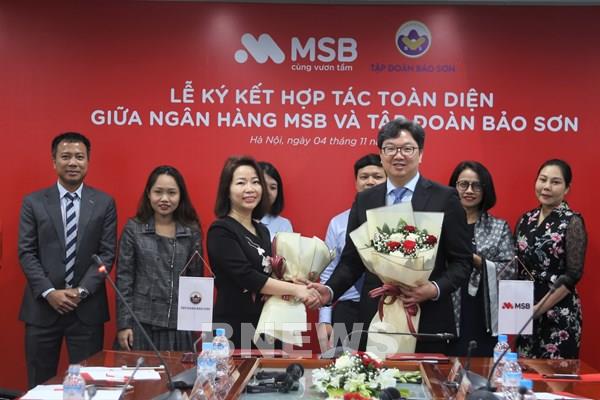 MSB và Tập đoàn Bảo Sơn ký hợp tác toàn diện 