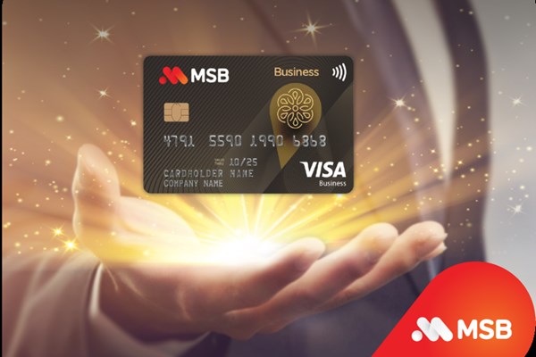 Thẻ tín dụng doanh nghiệp của MSB có gì đặc biệt?