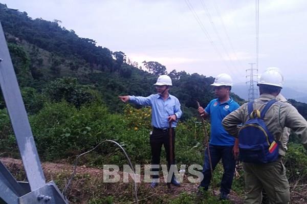 Khắc phục mưa bão gây ảnh hưởng đến đường dây 220 kV Đại Ninh - Di Linh