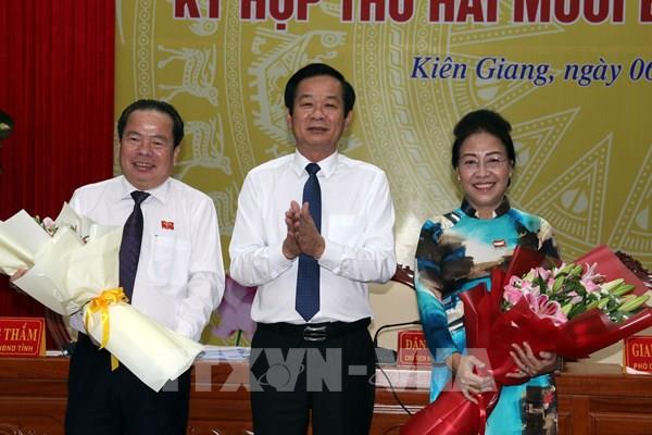 Kiên Giang bầu chức danh Chủ tịch HĐND và UBND tỉnh