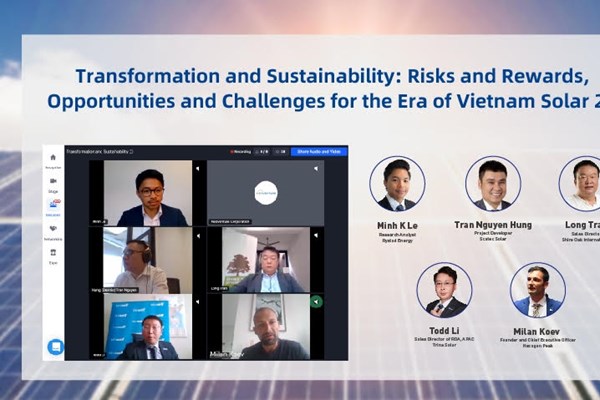 Vietnam Solar E-Expo 2020: Nền tảng kết nối kinh doanh trực tuyến 