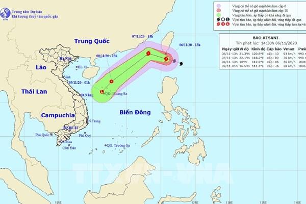 Bão số 11 suy yếu dần, nguy cơ sạt lở đất tại Quảng Nam và Quảng Ngãi