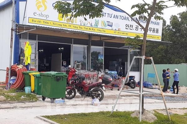 Nhiều công trình xây dựng không phép xung quanh khu vực dự án Tổ hợp hóa dầu miền Nam