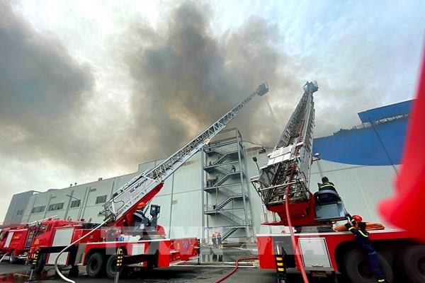 Vụ cháy lớn tại KCN Hiệp Phước: Vị trí xảy cháy bắt nguồn từ kho đông lạnh