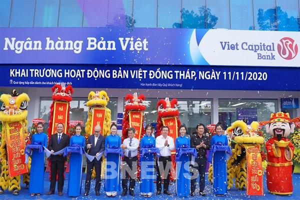 Ngân hàng Bản Việt khai trương điểm giao dịch đầu tiên ở Đồng Tháp
