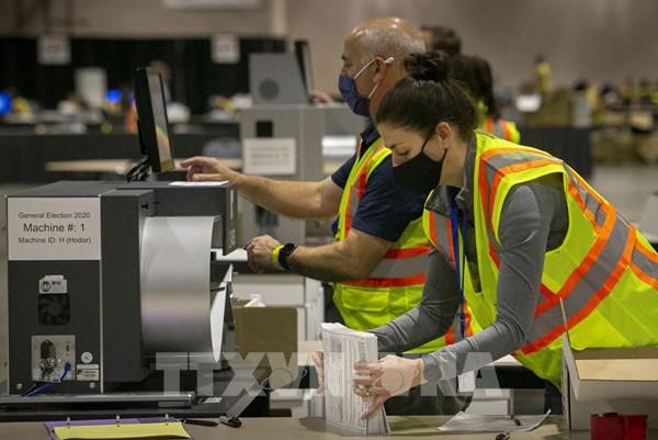Bầu cử Mỹ 2020: Giới chức khẳng định "không có bằng chứng" ​các phiếu bầu bị thất lạc 
