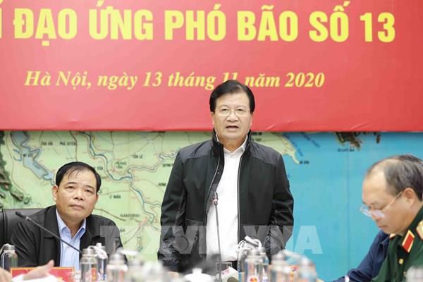 Phó Thủ tướng Trịnh Đình Dũng: Không chủ quan kể cả khi bão đã tan