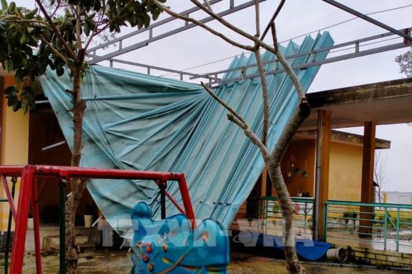 Bão số 13 đã suy yếu thành áp thấp nhiệt đới