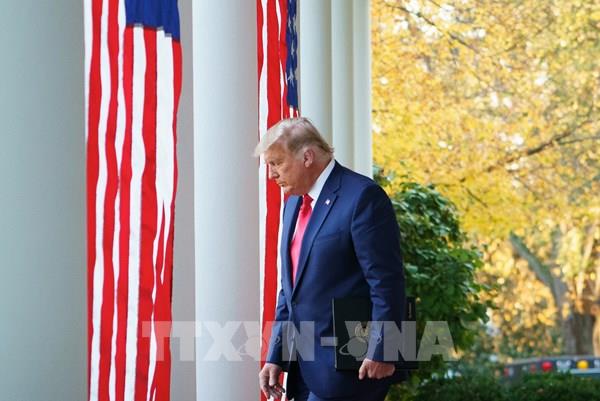 Tổng thống Mỹ Donald Trump lần đầu tiên đề cập ông Joe Biden thắng cử