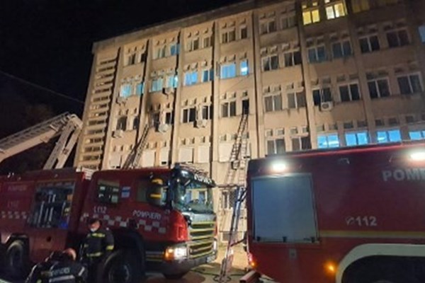 Romania: Cháy bệnh viện, 10 bệnh nhân COVID-19 thiệt mạng