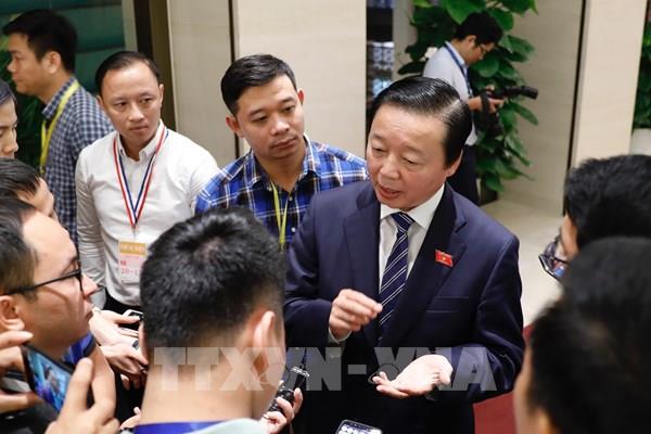 Bộ trưởng Trần Hồng Hà: Sớm khoanh lại tình hình ô nhiễm và có kế hoạch cải thiện