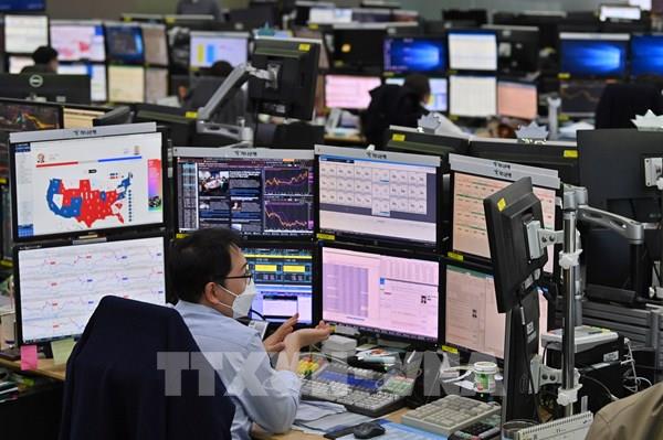 Hầu hết các thị trường chứng khoán châu Á phục hồi trong phiên 23/11