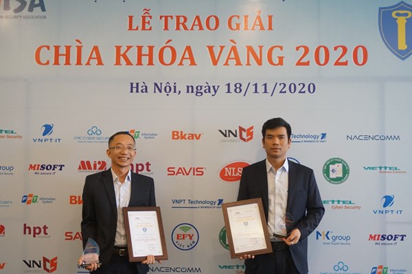 Hai sản phẩm của VNPT Technology đạt danh hiệu Chìa khóa vàng 2020