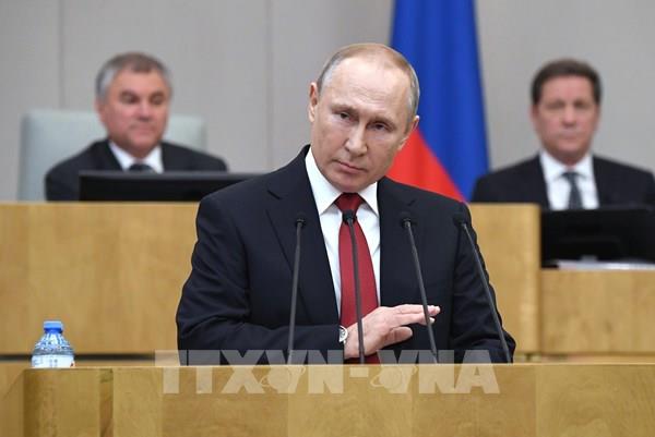 Tổng thống Nga V. Putin không có kế hoạch đọc Thông điệp liên bang vào cuối năm
