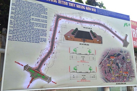Hà Nội thông tin công khai Dự án xây dựng đường Huỳnh Thúc Kháng kéo dài