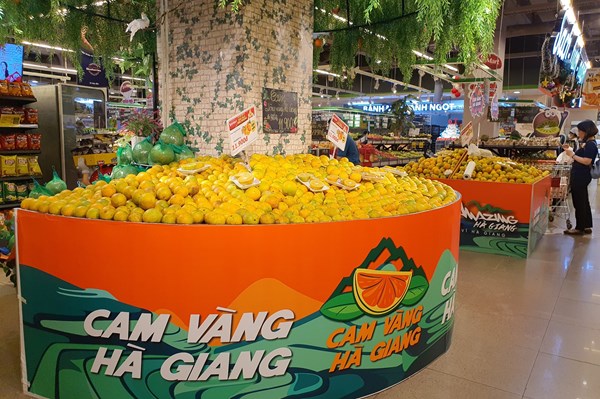 Thưởng thức cam và sản phẩm OCOP của Hà Giang ngay tại Thủ đô Hà Nội
